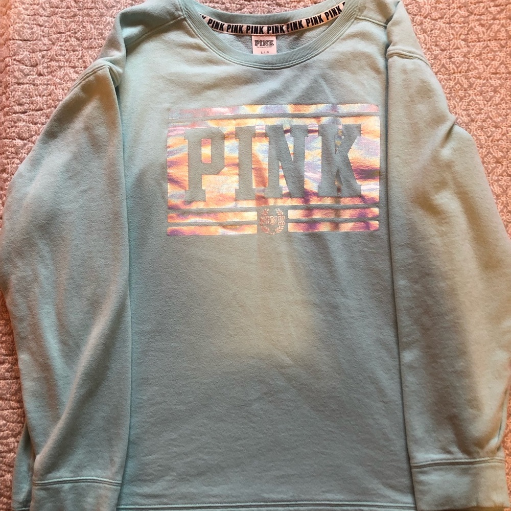 Pink Crew Neck Sweatshirt